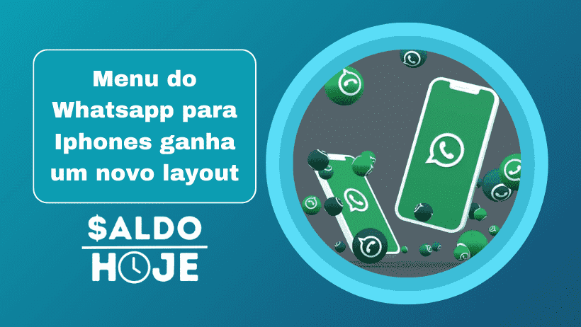 Menu do Whatsapp para Iphones ganha um novo layout