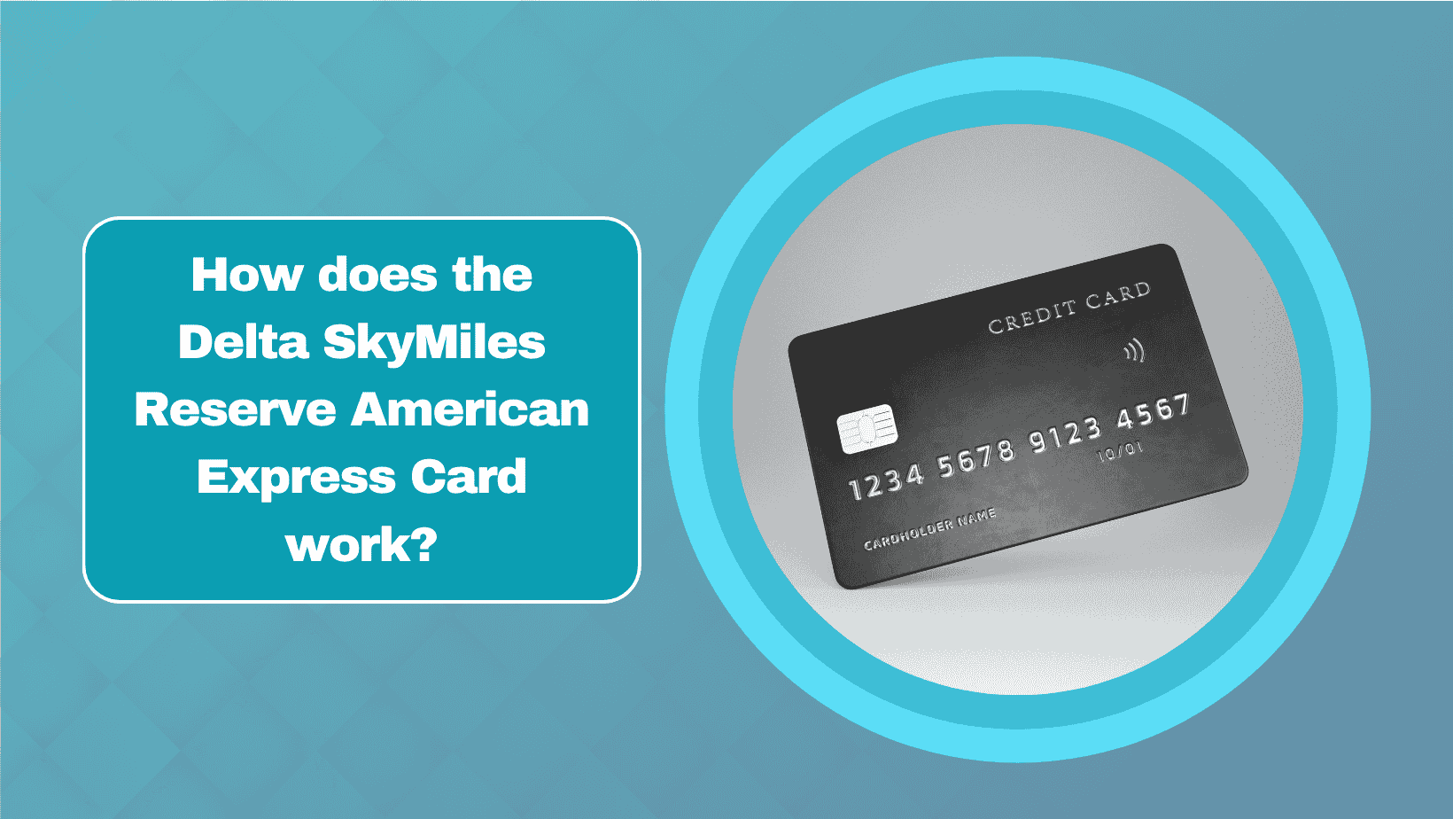 How does the Delta SkyMiles Reserve American Express Card work?